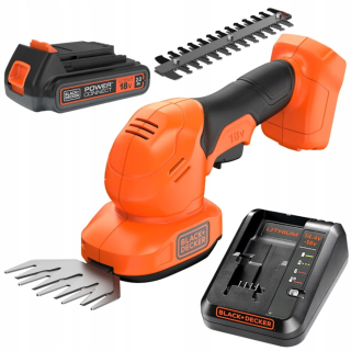 Black&Decker akumulátorové elektrické nožnice 22 cm 18 V